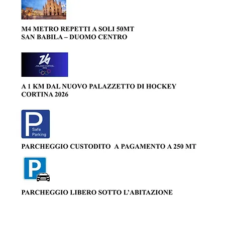 Apartment Maragda House Linate - Duomo- San Babila *