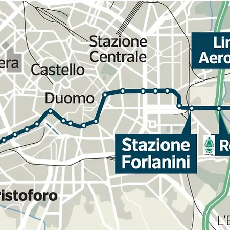 Maragda House Linate - Duomo- San Babila דירה